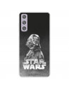 Funda para Samsung Galaxy S21 FE Oficial de Star Wars Darth Vader Fondo negro - Star Wars